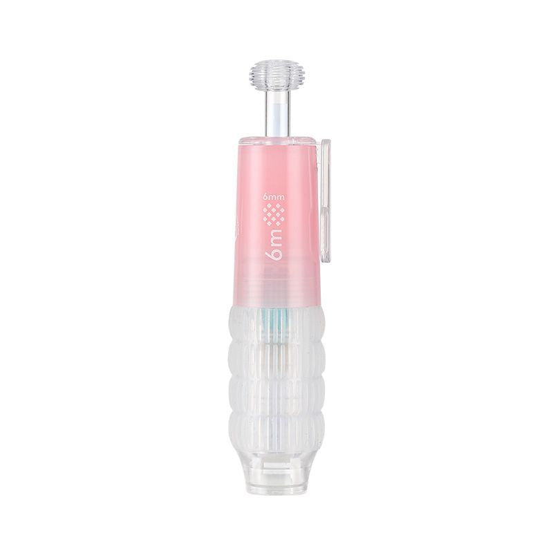 Pink Retractable Double-Sided Glue Tape Pen